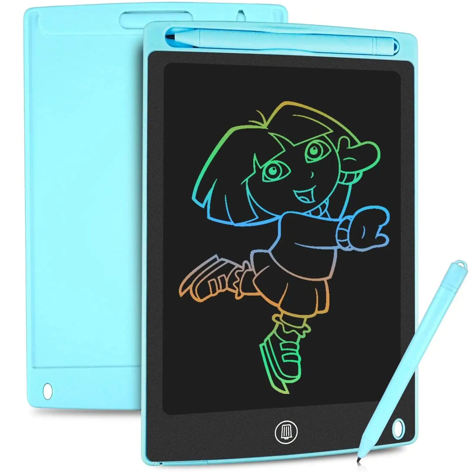 Colourful LCD Writing Tablet,8.5 inch Drawing Board Graphic Tablet Lock-Key Handwriting Doodle Drawing Pad Kids Toys Gifts for B