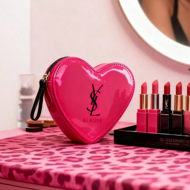 Косметичка YSL Blush Pink в фо – обзор и цена Ysl Beauty Makeup