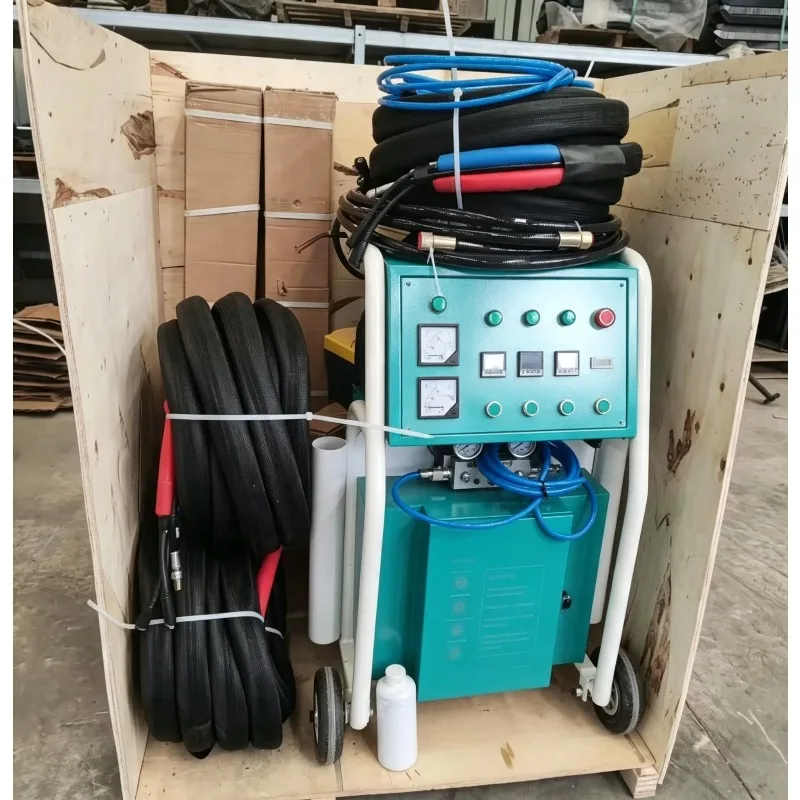 Plural Automatic Polyurethane Foam Spray Machine Pu Polyurea Coating Spraying Equipment for Construction Wall Roof Insulation