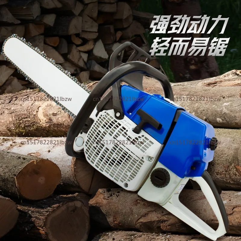 New 5.2kw 660  Chainsaw Cutting Saw Fast Cutting Petrol Saw with 25''  3/8 Guide Bar and Saw Chain