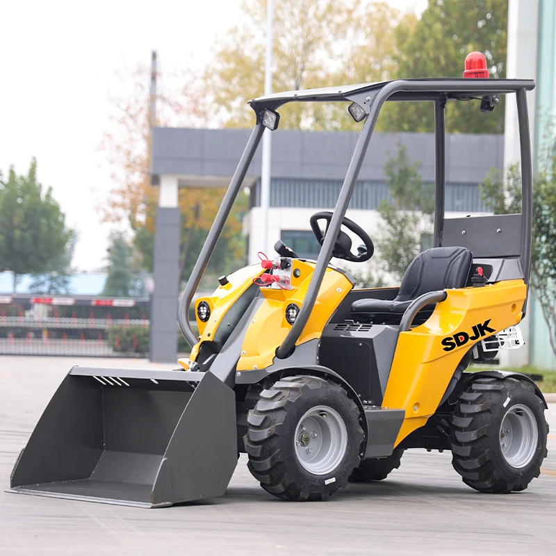 

CE/EPA Certified 4 Wheel Compact All Terrain Transport Loader Bestselling Customizable Wheel Loader