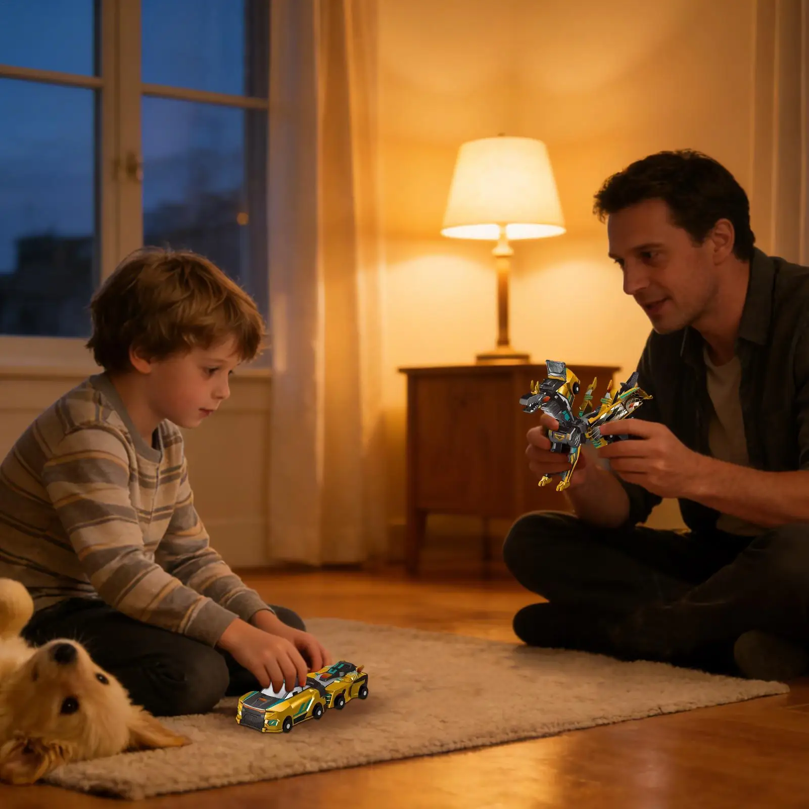 2in1 Trasformazione collisione Dinosauro Auto giocattolo Auto magnetiche Convertibile Robot giocattolo Dinosauro Giocattoli per bambini Ragazzo Regalo di compleanno