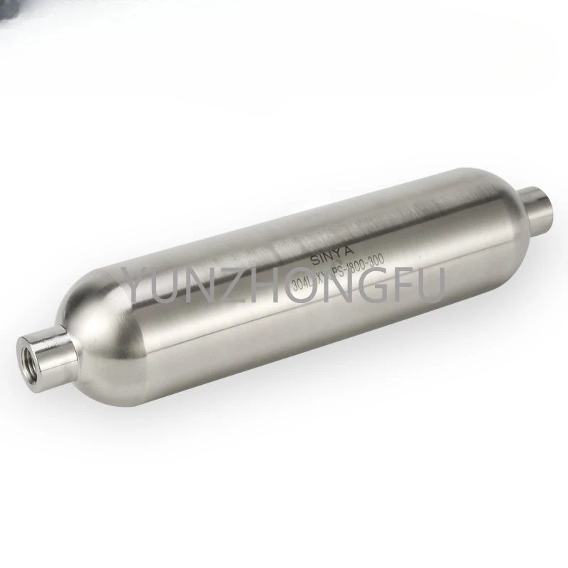 1/2 Female Npt 100 Bar 1000cc 316L Ss 304L  Stainless Steel  Psi Alloy 400 Single End Double Ended Miniature Sample Cylinders