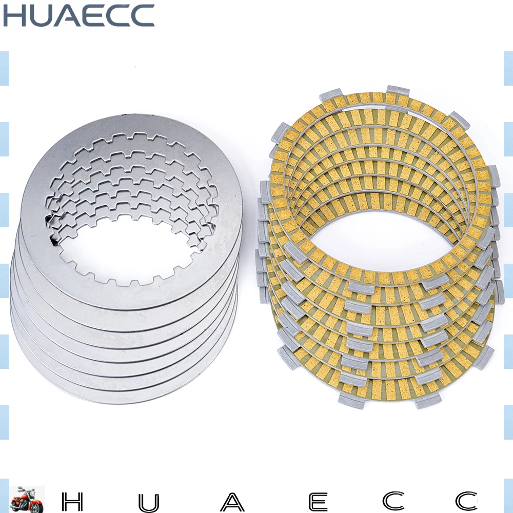 Clutch Friction Steel Plates Disc for Honda FT500C 1982 1983 22202-ML4-611 23311-200-000 22201-ML4-610