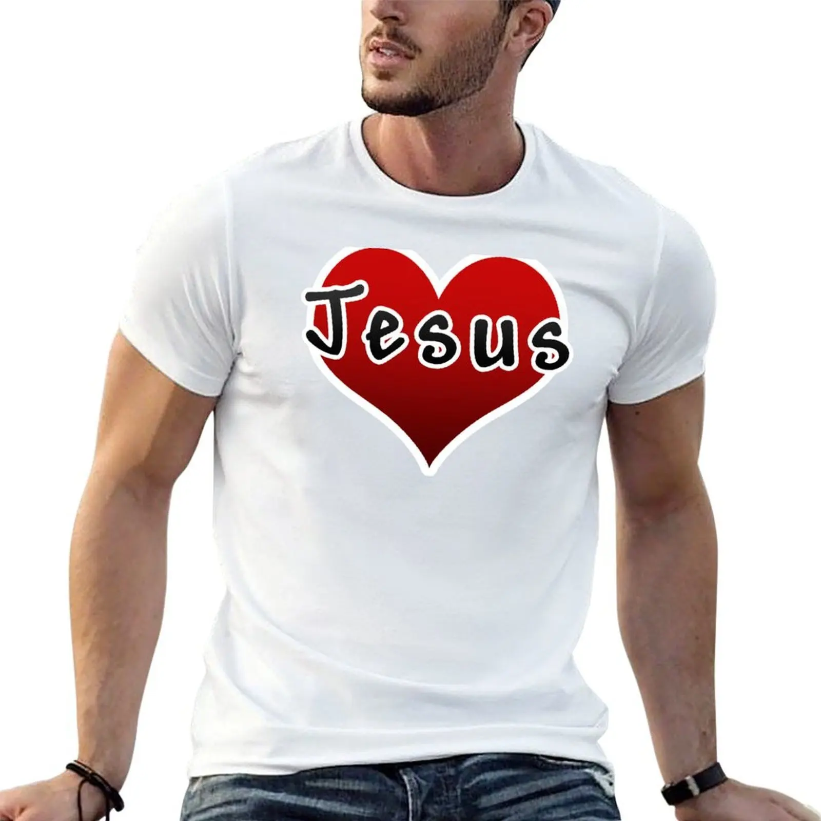

Love Jesus Christ Son of God Lord T-Shirt t shirt custom print man tshirt T-Shirt