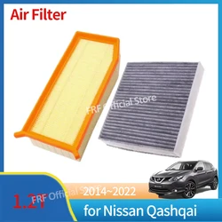 for Nissan Qashqai J11 J 11 2014~2022 2018 2016 Rouge Sport Accessories 1.2T Air Filter Intake Engine Conditioner Filter Grid