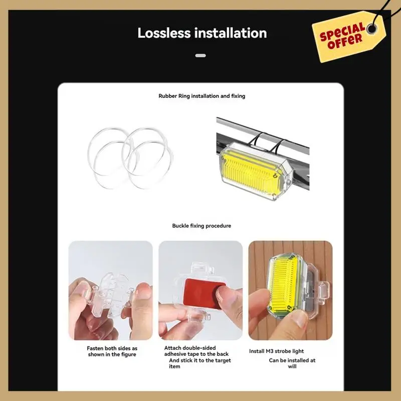 安定したパフォーマンス-ワイヤレス LED ドローンストロボライトオートバイ車バイク 2.4 グラムリモコンフラッシュ警告灯信号灯