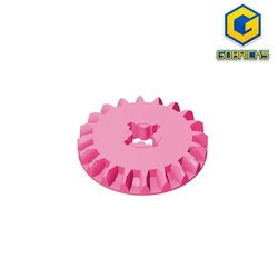 MOC 세트 GDS-1104 기술, 기어 20 치아 베벨 호환 lego 32198 어린이 장난감 조립 빌딩 블록