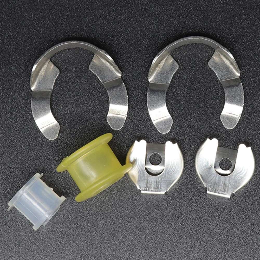Manual Transmission Gearshift Cable Bushing Lock Washer Shifter Selector Linkage End Rod Kit for Audi VW SEAT Skoda Replacement