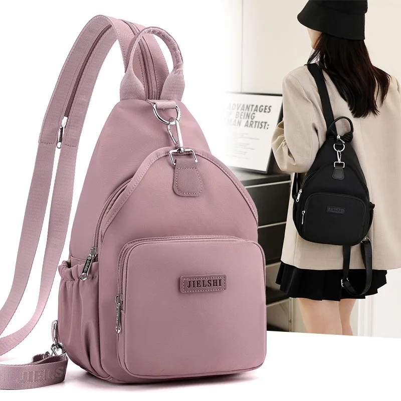 New Small Backpack for Women Girls Travel Large Capacity Rucksack Shoulder Chest Bag Casual Fashion Daypack