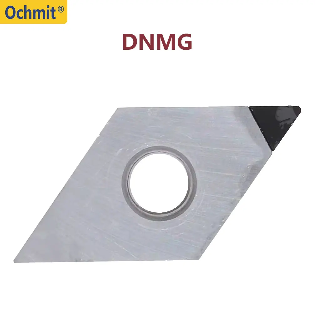 Ochmit 2 Stuks Cnmg Dnmg Snmg Tnmg Vnmg Wnmg Pcd Cbn Cnc Snijdraaibank Hard Materiaal Verwerking Driehoek Carbide Inzetstukken