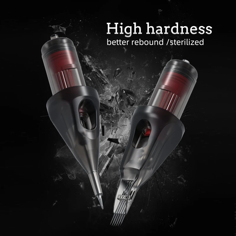 Cartridge Tattoo Needles 10/20/30PCS Mixed Sizes Disposable Tattoo Needles Eyebrow Permanent Makeup For Cartridge Machines Grips