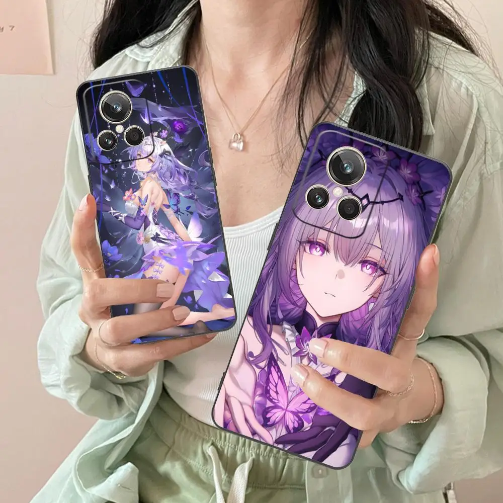 

HSR Castorice Phone Case for Realme 15 14 13 12 11 10 9 Pro Plus T i Lite 5G Soft TPU Shockproof Cover