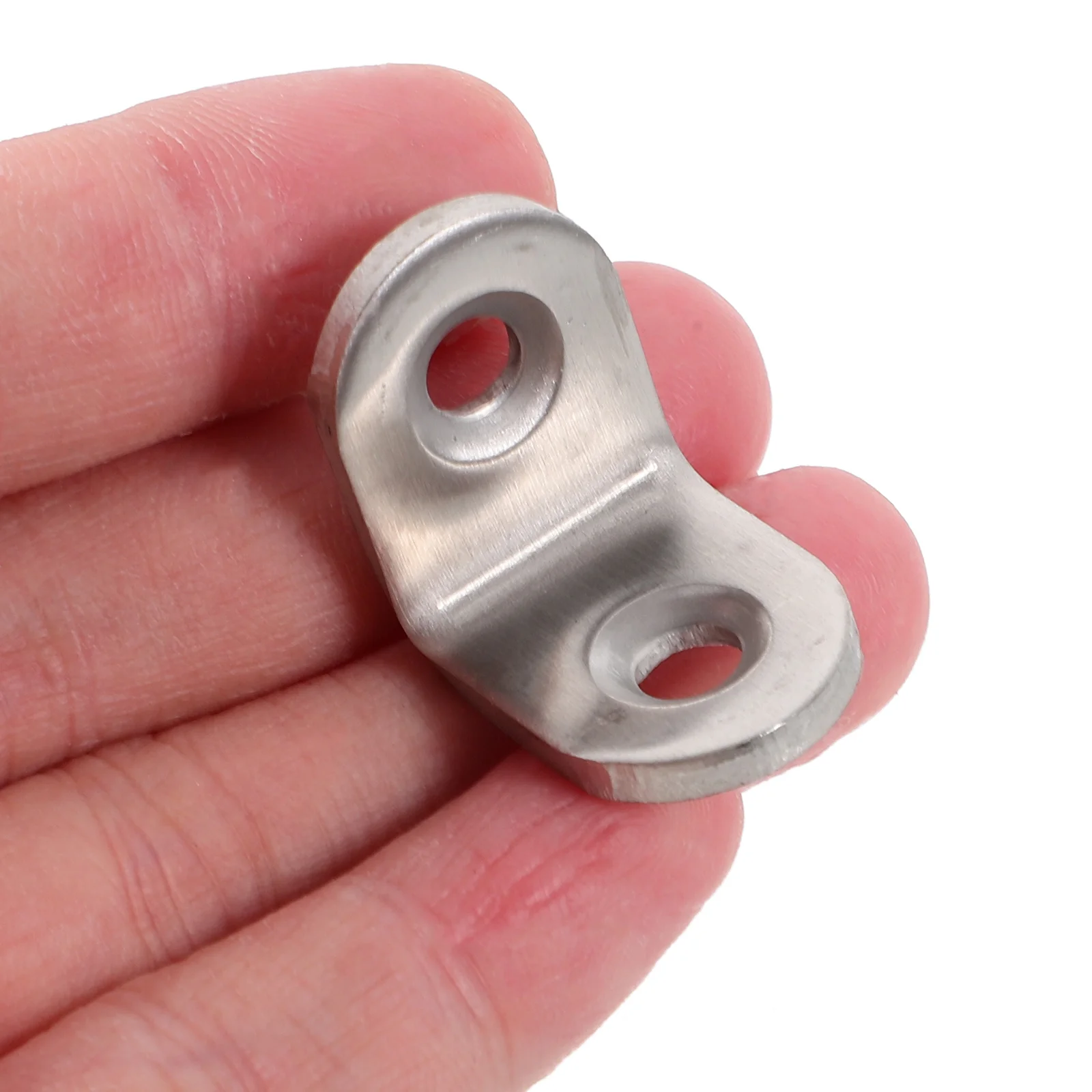 

10Pcs Thickened Stainless Steel L Brackets Heavy Duty Corner Shelf Brackets for Kitchen Cabinets Furniture Furniture Support