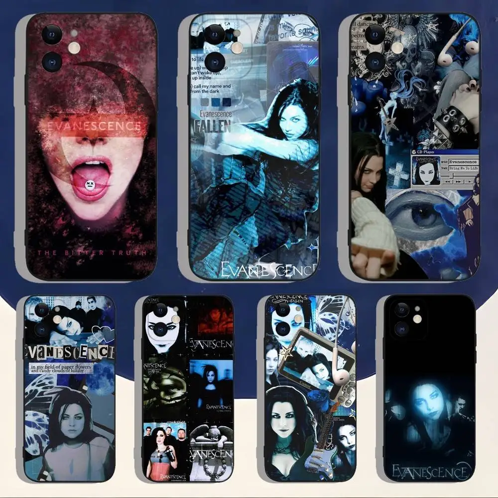 

E-Evanescence The Bitter Truth Phone Case For iPhone 16,15,14,13,12,11,Pro,Max,Plus,X,XS,XR,SE,8,7,Mini,Soft Silicone Black Case
