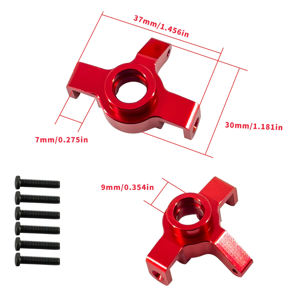 Mjx Hyper Go 1/14 14301 14302 Upgrade Parts Metal Vulnerable Parts Set For Rc Car CNC Aluminum Accessories