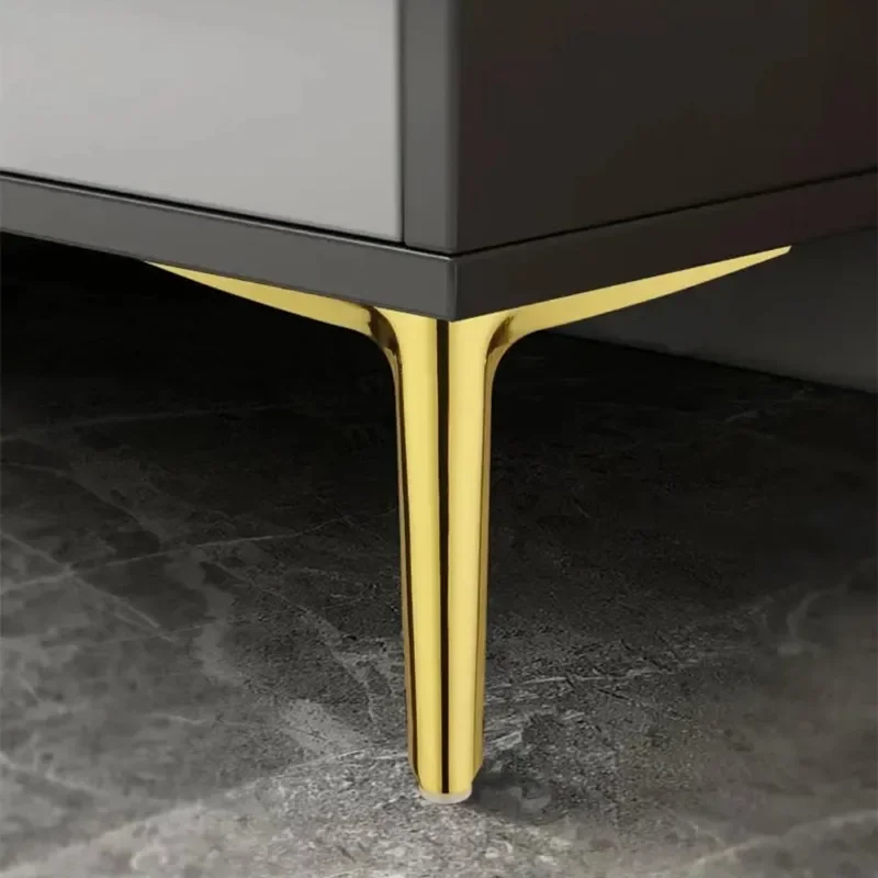 4Pcs/Set Metal 12/15/19/25cm Furniture Feet For TV Cabinet Sofa Coffee Table Bathroom Cabinet Drawer Cabinet Leg Support Feet image 2