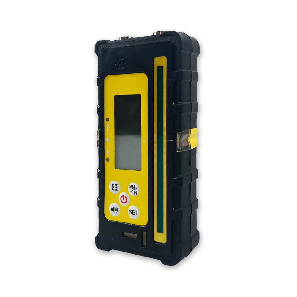 HEIPOE HRD600 Rotary Laser Level Accessories Rotating Red/Green Laser Digit Receiver/Detector with LCD for Rotary Level