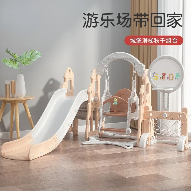 

Slide Indoor Home 2 to 10 Years Old Oversized Home Large Lengthened Heightening Set Combination