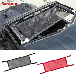 Sansour-Red de techo de coche, parasol superior, cubierta de maletero, Anti UV, protección solar, aislamiento para Jeep Wrangler JK JL 2007-2021