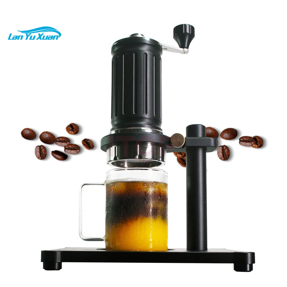 High Quality Portable Expresso Hand Crank Espresso Maker  Coffee Machine