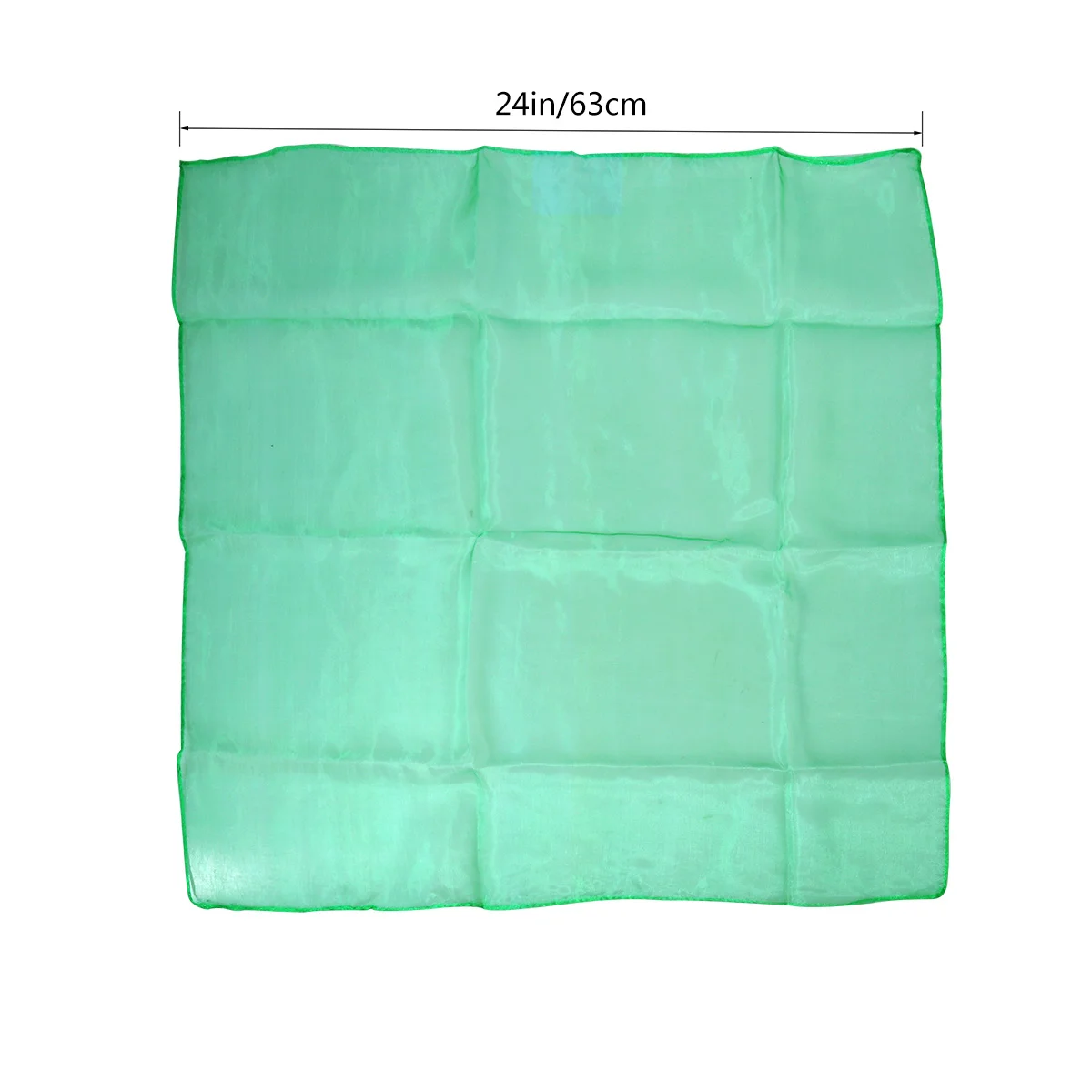 الرقص شعوذة الأوشحة 60x60 سنتيمتر 12 قطعة البوليستر هيم مربع إيقاع الأداء وشاح مجموعة مع ألوان مختلطة نابضة بالحياة #5