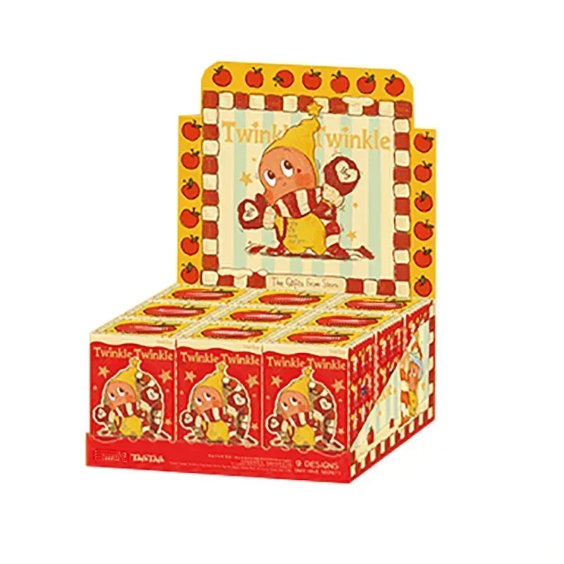 

POP MART 123 Twinkle Twinkle Stars Series Mystery Blind Box Lovely Cartoon Figure Surprise Gift Toy Collectible Model