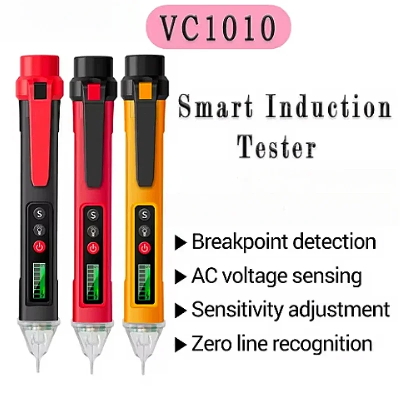 

Intelligent Non-contact Pen Multimeter Alarm AC Voltage Tester Detector Meter Current Electric Sensor Test Pencil