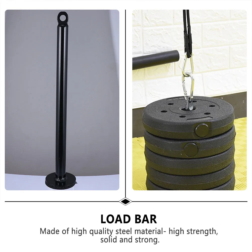 Weight Loading Pin Weight Plate Rack Sturdy Weight Plate Bracket Fitness Pulley Accessories for Strength Training Exercises