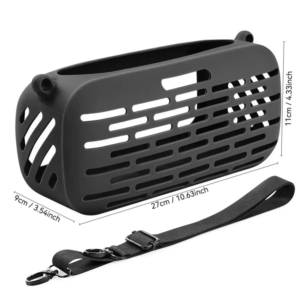 Anti-Drop Bluetooth Speaker Storage Bag Anti-Scratch with Shoulder Strap Carrying Case Shockproof for Bose SoundLink Max