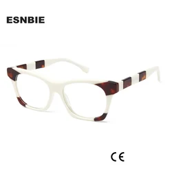 Trends Cat Eye Eyeglasses Women High Quality Multi Acetate Square Glasses Frame For Ladies Men Prescription Eyewear oculos