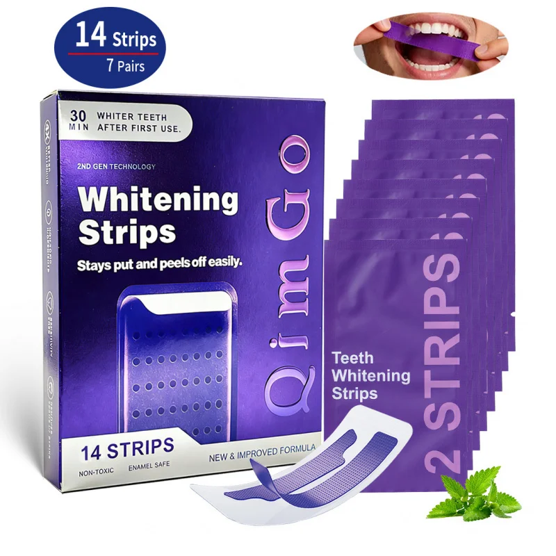 

Отбеливающие полоски V34Purple: удаляют желтизну, отбеливают, очищают и придают яркость.