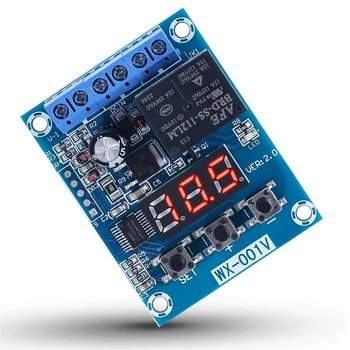 1 adet alçak gerilim kesme, akü voltajı monitör modülü DC 12V alçak gerilim şarj deşarj kesti koruma levhası