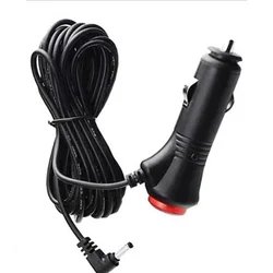 DC 2.5mm/3.5mm Car Charger With On/Off Switch 12V Car Cigarette Lighter Power Adapter Plug Cable For Battery Charger GPS Radar
