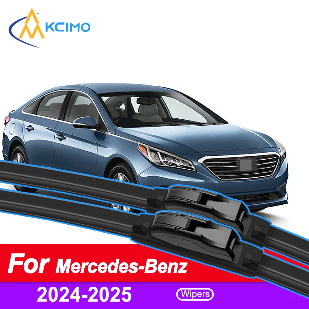 

2PCS HD Wiper Blades for Mercedes-Benz E-Class W214(Saloon) V214(WB) S214(Wagon) X214(All Terrain) 2024-2025 Front Windshield