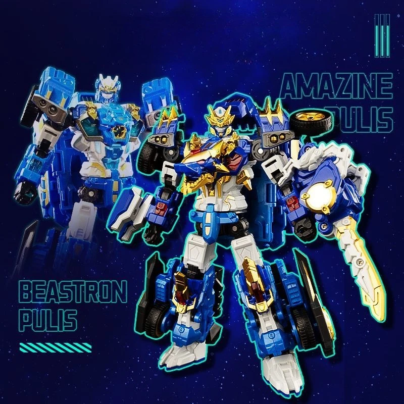 Nuevo Robot de deformación 2 en 1, juguete de 7 ''/18cm DIY, figura de acción de Anime de la Alianza transformadora, conjunto de juguetes, regalo de cumpleaños para niño, modelo coleccionable