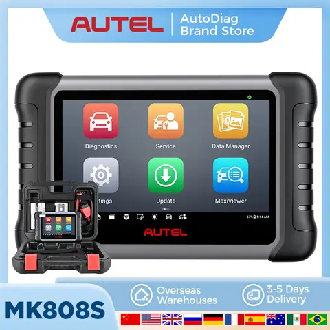 Autel MaxiCOM MK808S Scanner Automotive Car Diagnostic Tool Bidirectional Diagnostic OBD2 Scan Tool All System Diagnose