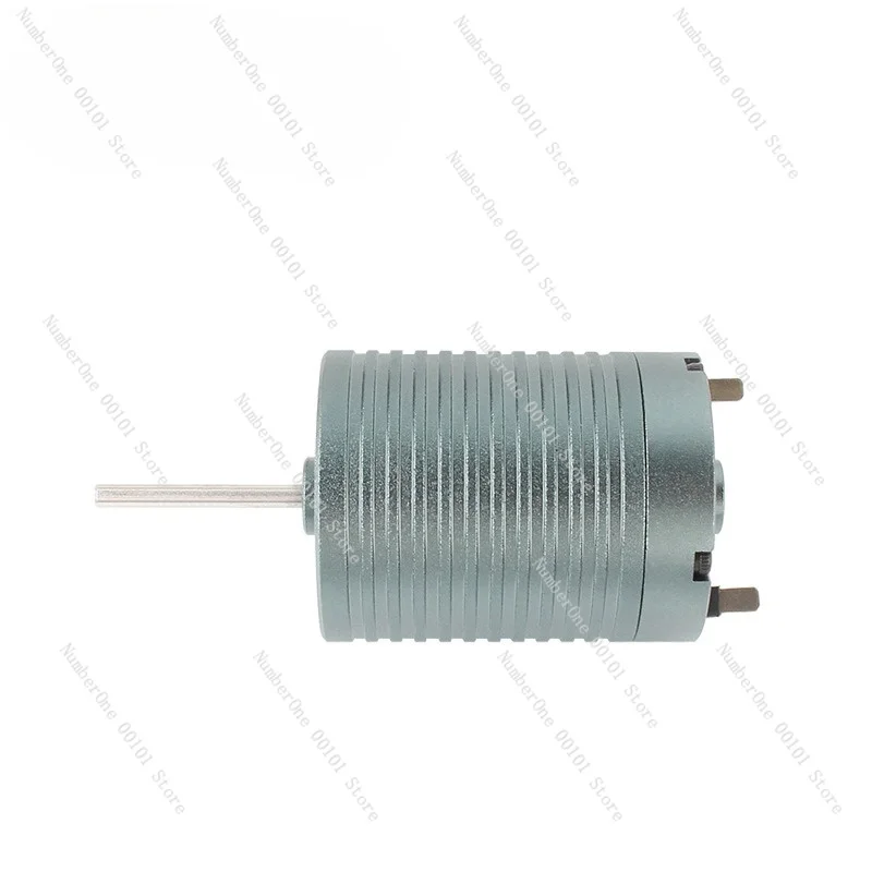 Factory direct sales 370 round shaft brushless built-in drive motor n50uh ndfeb high-speed motor 44000rpm