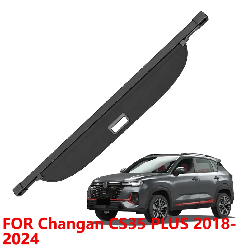For Changan CS35 PLUS 2018-2024 Folding Trunk Cargo Cover Waterproof Privacy Shield Auto Interior Accessory