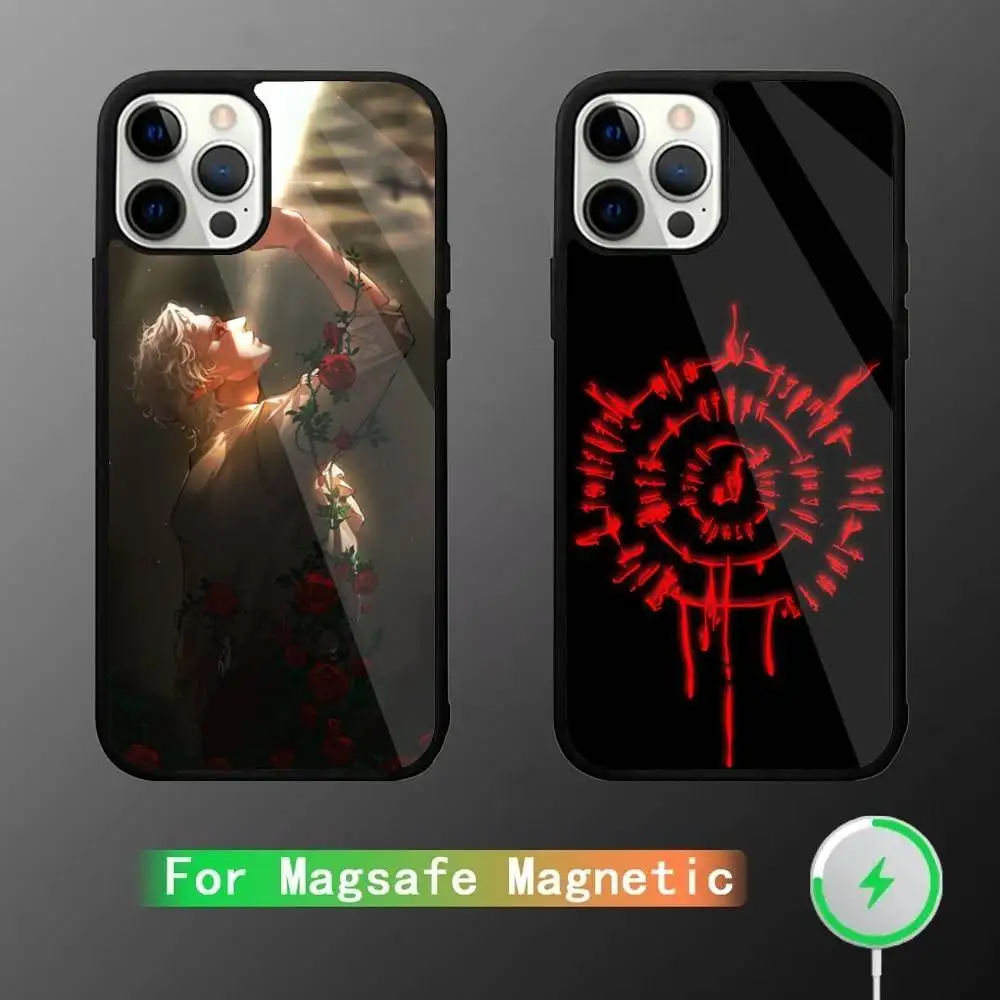 

A-Astarion BG3 Phone Case For iPhone 16,15,14,13,12,11,Pro,Max,Plus,Mini,SE New Magsafe Magnetic Wireless Charging