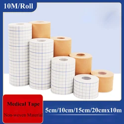 10M/Roll Medical Gauze Plaster Catheter Needle Wound Dressing Fixation Tape Bandage Breathable Adhesive Non-woven Tape