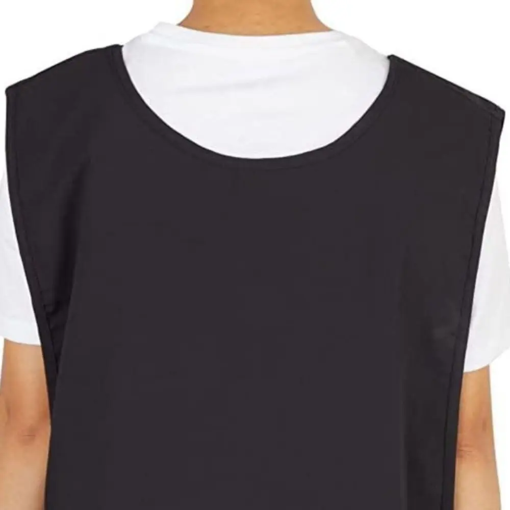 

Uniform Cleaning Tool Vest Apron Sleeveless Polyester Waistcoat Apron Solid Color Breathable Hairdresser Cloak Beauty Salon