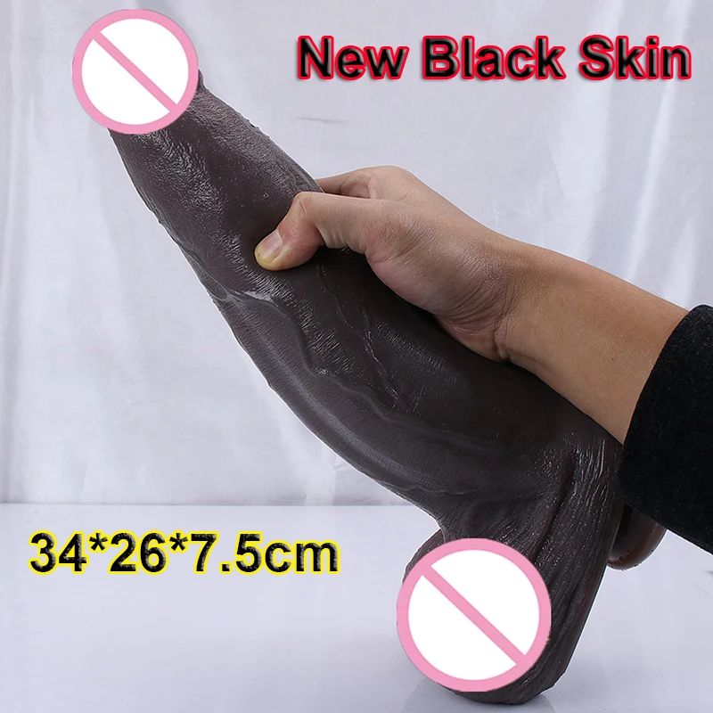 3Colors Skin Feeling Realistic Dildo Diant Soft Dig Penis Chastity Cock Suction Cup Anal Vagina Strapon Cheap Sex Toys For Women