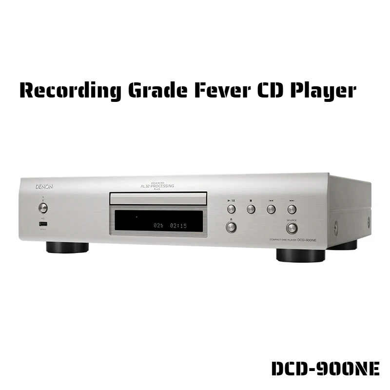 Denon DCD-900NE reproductor de CD audiófilo música sin pérdidas para el hogar decodificación DSD reproductor HiFi coaxial de fibra óptica con control remoto