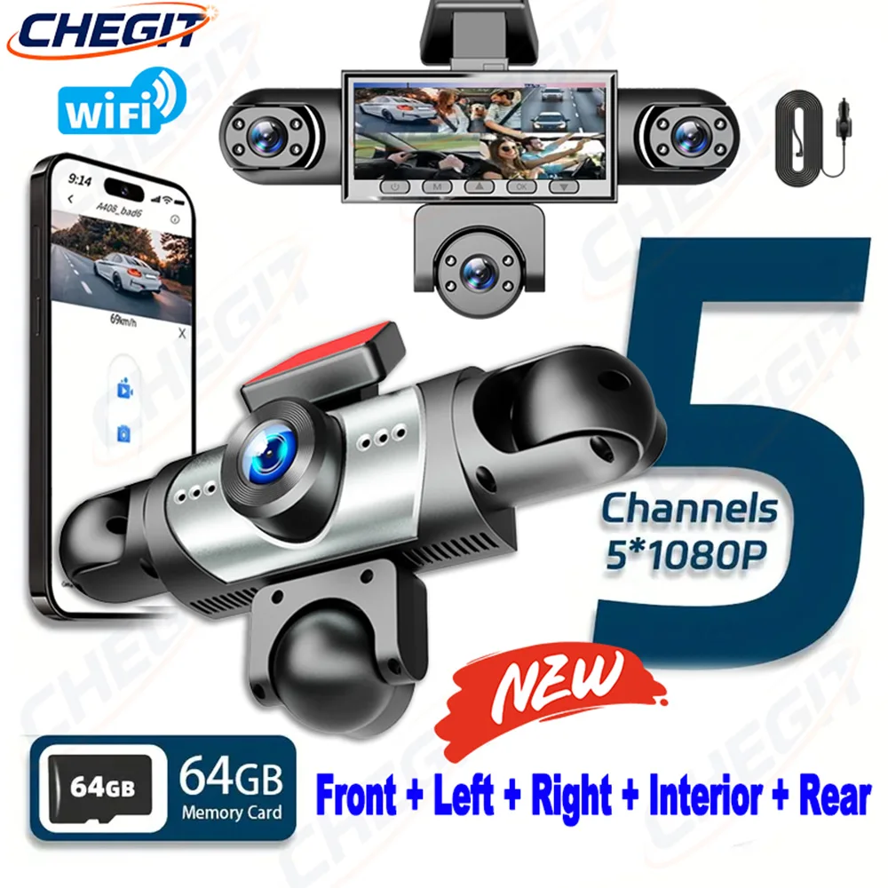 New Wifi 5Channel 3…