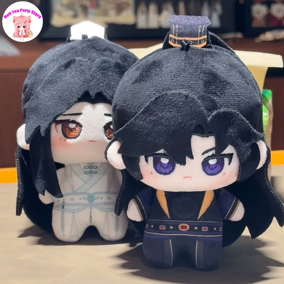 

The Husky and His White Cat Shizun‌ Mo Ran Chu Wanning Cotton Doll Anime Plush Stuffed Toy Original 10CM Cartoon Pendant Gift