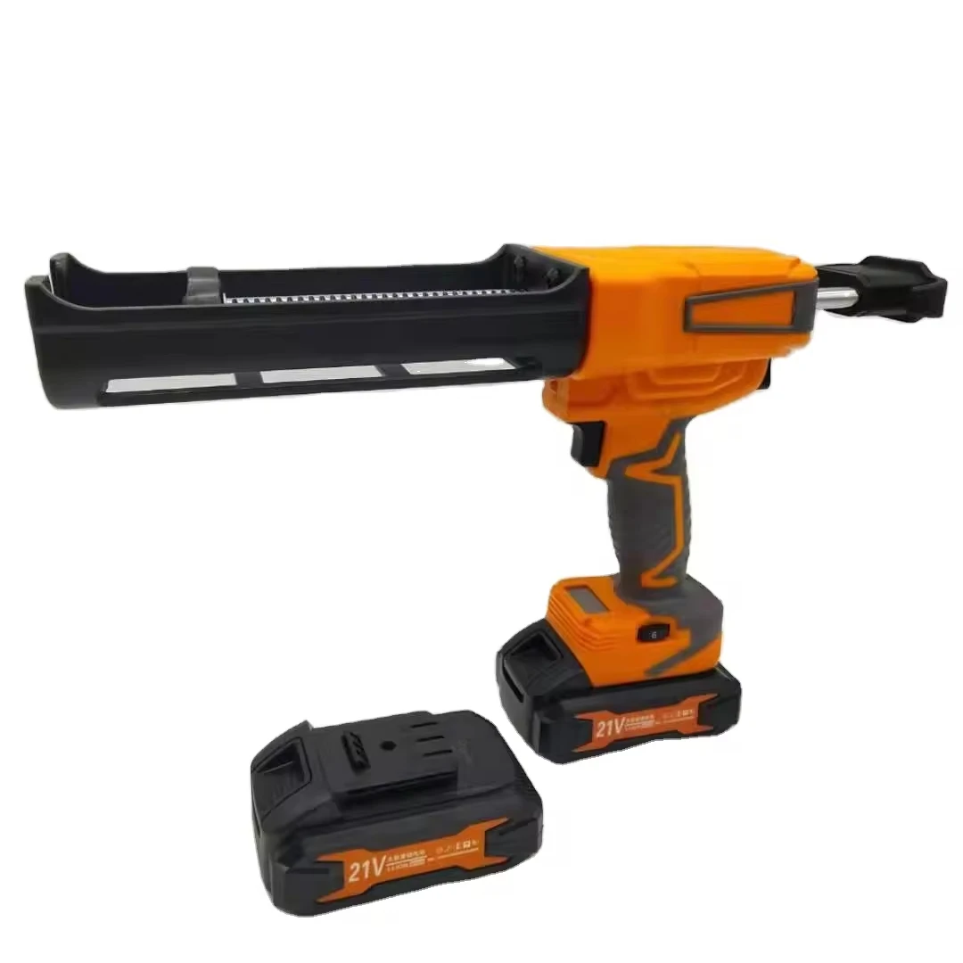 

Wholesale Electric Cordless Double Caulking Gun Custom Logo Hand Epoxy with Industrial Power Source Glue Gun with Battery Power