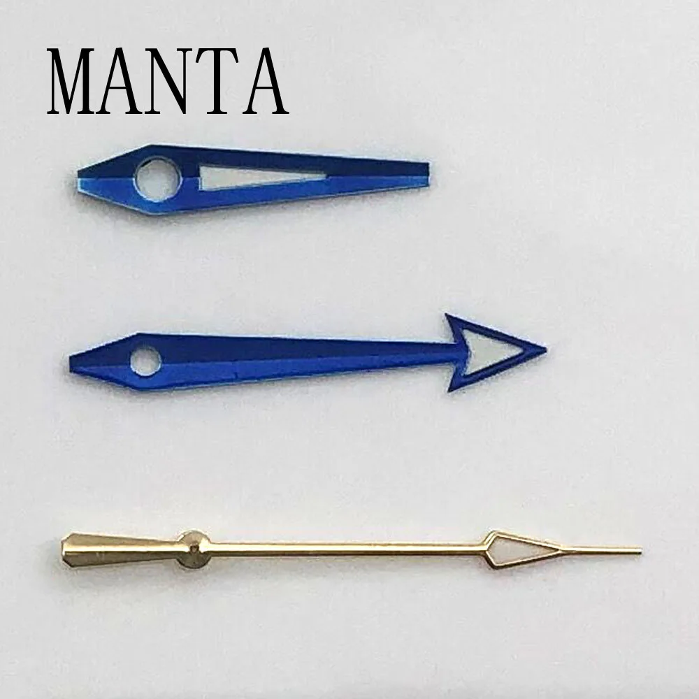 أجزاء ساعة يد مانتا مضيئة تناسب Miyota8205/8215/821A Mingzhu2813/3804 حركة ميكانيكية أوتوماتيكية