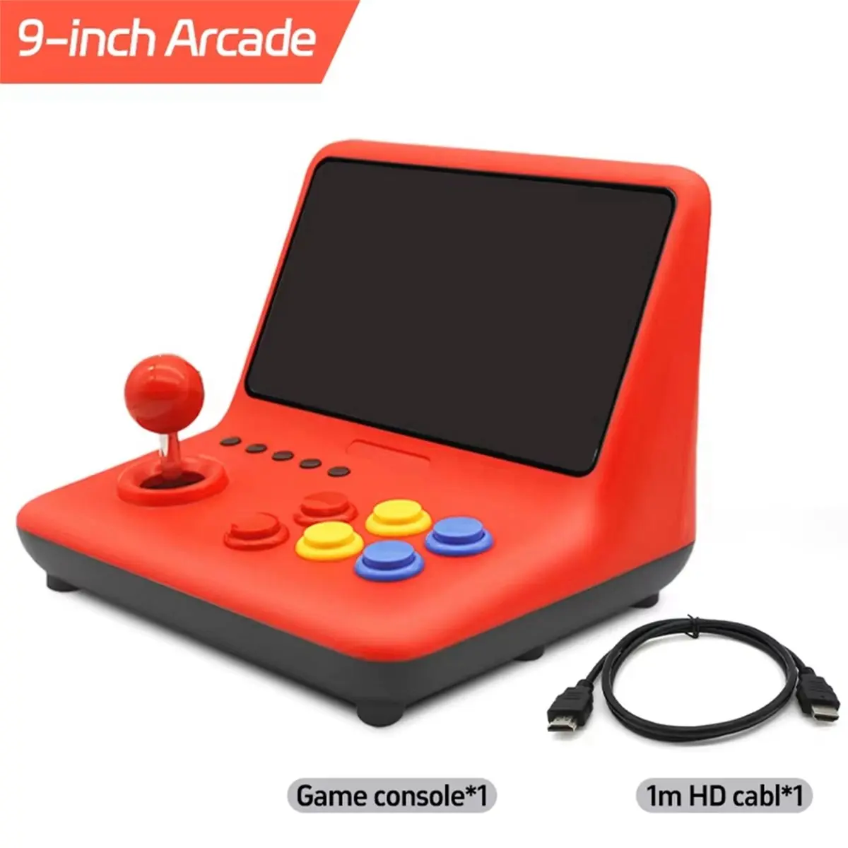 DT85 HOT 9-Inch IPS Large Screen Game Console with 5000 Games Desktop Small Console for Gaming Enthusiasts