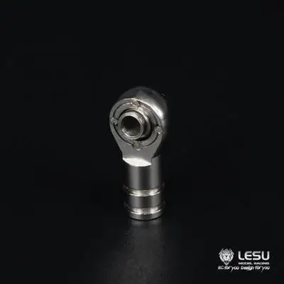 LESU laser welded stainless steel M3 ball head, joint bearing fisheye joint, universal for Tamiya RC tractor RC car model